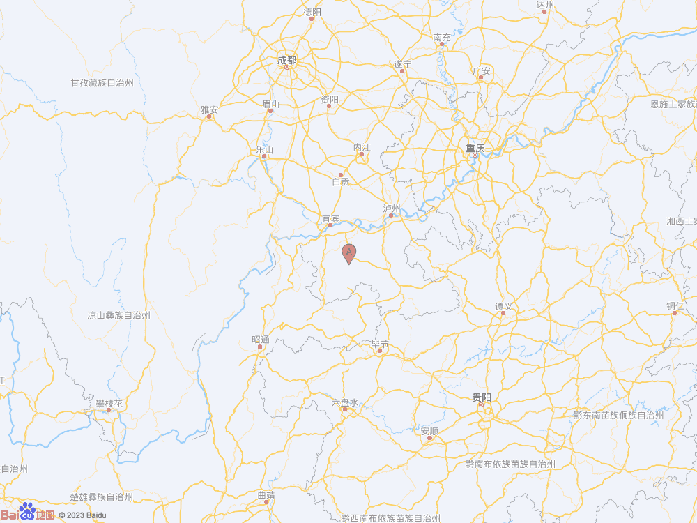 四川宜宾市长宁县（北纬28.35度，东经104.89度）发生3.1级地震